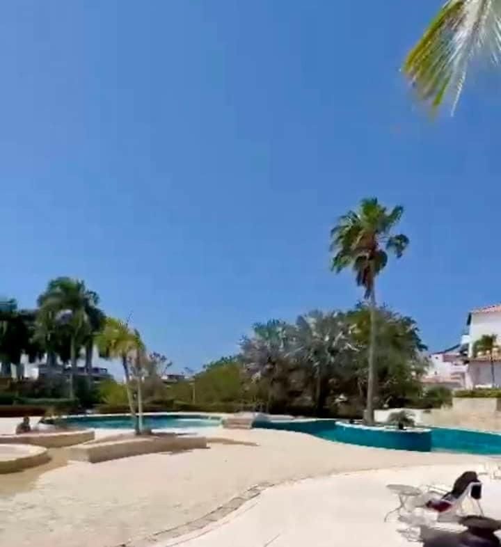 Apartamento Laguna Club Inspirado En Country Club Cartagena